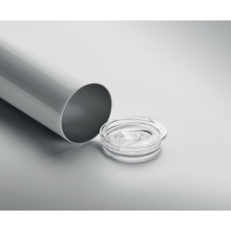 Gobelet Double Paroi Personnalisé Éco-responsable SFEER - Cadeau d'entreprise Matières : acier inoxydable Couleurs : blanc goodi
