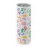 Gobelet Double Paroi Personnalisé Éco-responsable SFEER - Cadeau d'entreprise Matières : acier inoxydable Couleurs : blanc impre