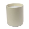 Bougie Aromatique Personnalisée Vanille Éco-responsable Elora | Cadeau Unique Matières : céramique Couleurs : gris objet promoti