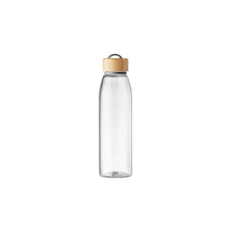 Flacon en verre  500 ml - FJORD WHITE Matières : verre Couleurs : transparent personnalisable avec votre logo