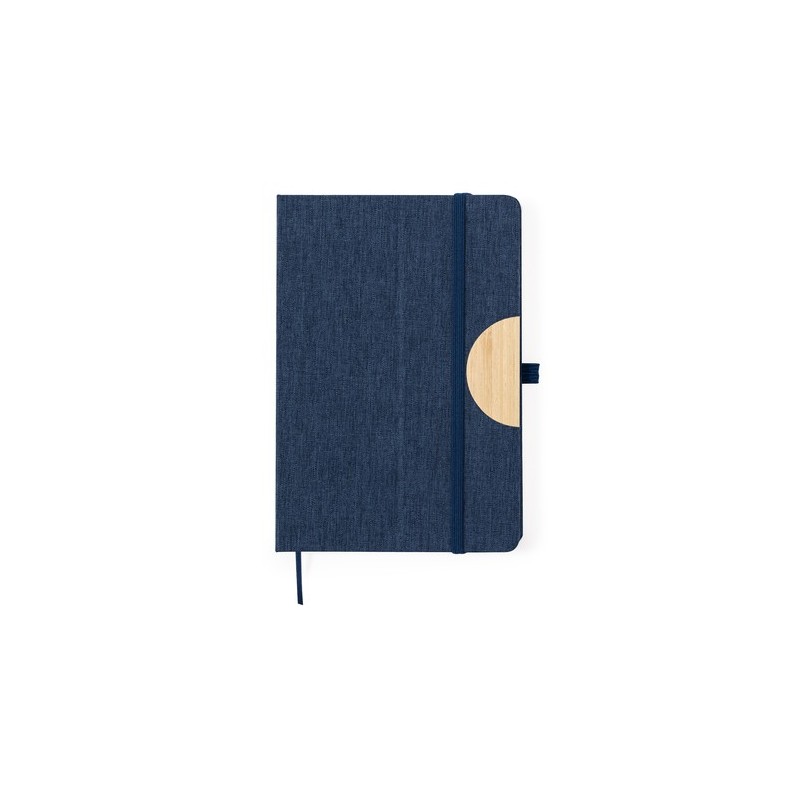 Bloc-notes personnalisé  - Support Jibs pas cher Matières : bambou Couleurs : gris cadeau client original