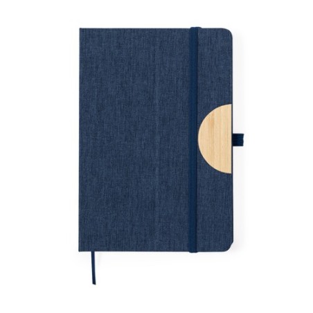 Bloc-notes personnalisé  - Support Jibs pas cher Matières : bambou Couleurs : gris cadeau client original