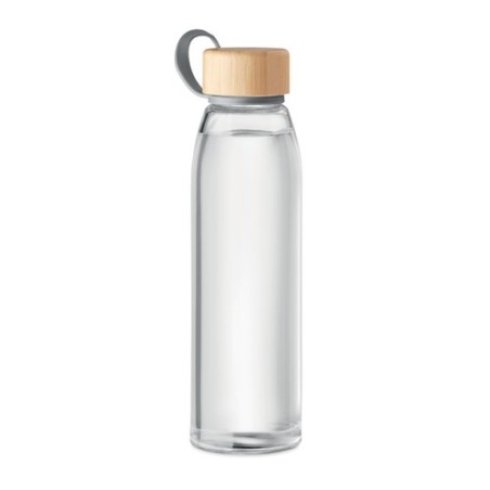 Flacon en verre  500 ml - FJORD WHITE Matières : verre Couleurs : transparent cadeau entreprise pas cher