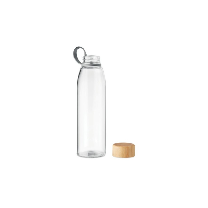 Flacon en verre  500 ml - FJORD WHITE Matières : verre Couleurs : transparent goodies publicitaire événementiel
