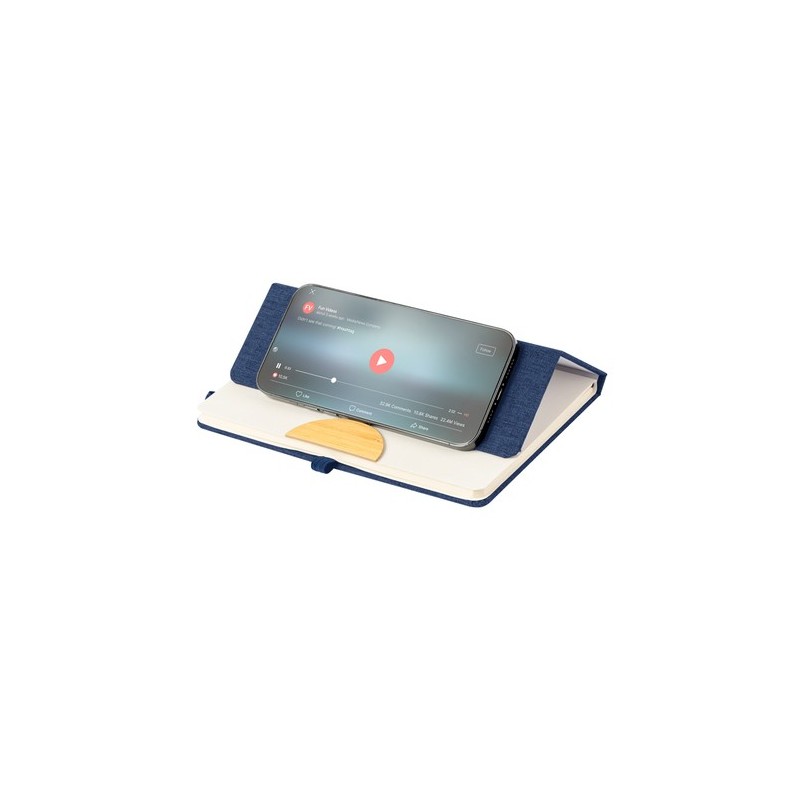 Bloc-notes personnalisé  - Support Jibs pas cher Matières : bambou Couleurs : naturel livraison express 24h 48h