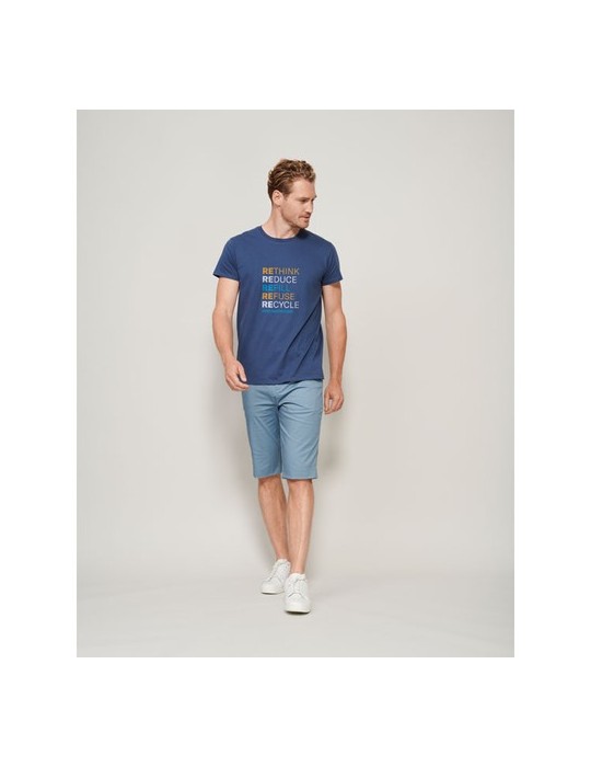 T-shirt Éco-responsable Homme Confortable et Personnalisé - CRUSADER Matières : coton biologique Taille textile : 5XL Couleurs :