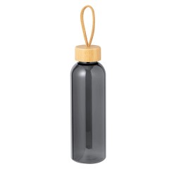 Gourde Isotherme Éco-responsable et Élégante Personnalisée - Tournax Matières : bambou Couleurs : noir