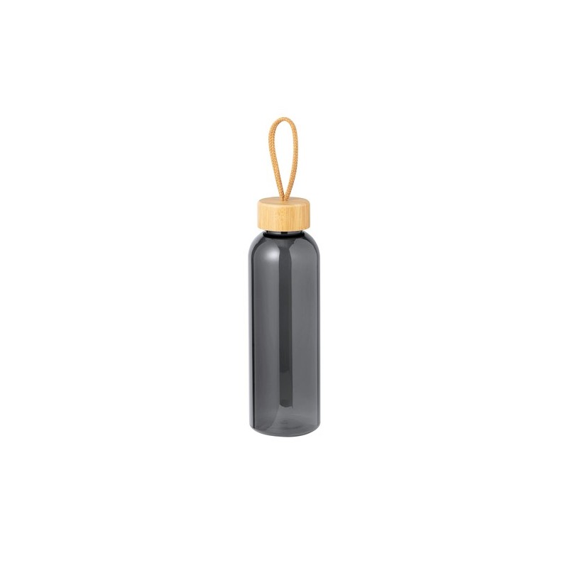 Gourde Isotherme Éco-responsable et Élégante Personnalisée - Tournax Matières : bambou Couleurs : noir