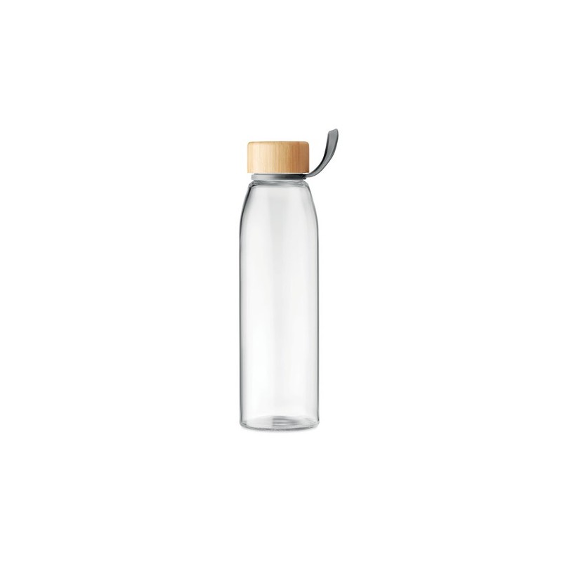 Flacon en verre  500 ml - FJORD WHITE Matières : verre Couleurs : transparent impression haute définition