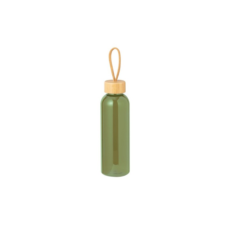 Gourde Isotherme Éco-responsable et Élégante Personnalisée - Tournax Matières : bambou Couleurs : noir objet promo petit budget