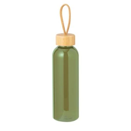 Gourde Isotherme Éco-responsable et Élégante Personnalisée - Tournax Matières : bambou Couleurs : noir objet promo petit budget