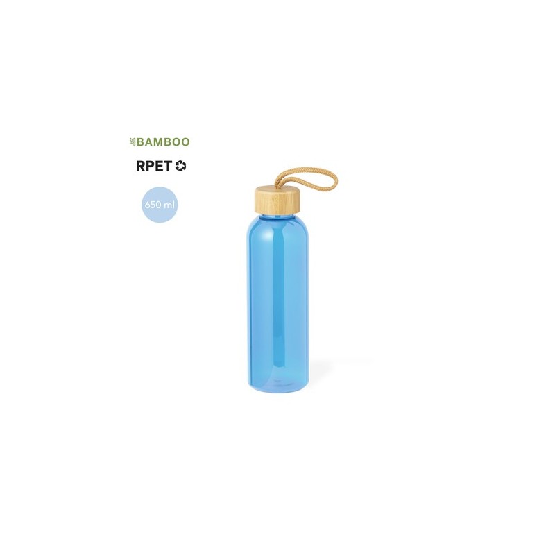 Gourde Isotherme Éco-responsable et Élégante Personnalisée - Tournax Matières : bambou Couleurs : vert impression haute définiti