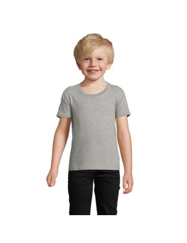 T-shirt Enfant Bio Personnalisé 150g Éthique CRUSADER KIDS Matières : coton biologique Taille textile : M Couleurs : gris chiné 