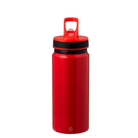 Gourde Éco-responsable Personnalisée - Nolde Matières : aluminium recyclé  Couleurs : rouge marquage laser ultra précis