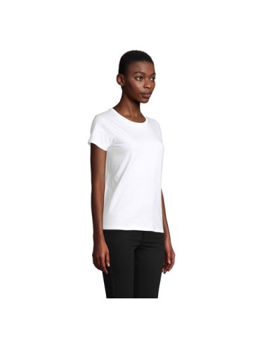 T-shirt Femme Éco-responsable Personnalisé 175g en 100% Coton Bio - PIONEER WOMEN Matières : coton biologique Taille textile : X