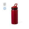 Gourde Éco-responsable Personnalisée - Nolde Matières : aluminium recyclé  Couleurs : argenté cadeau collaborateur premium