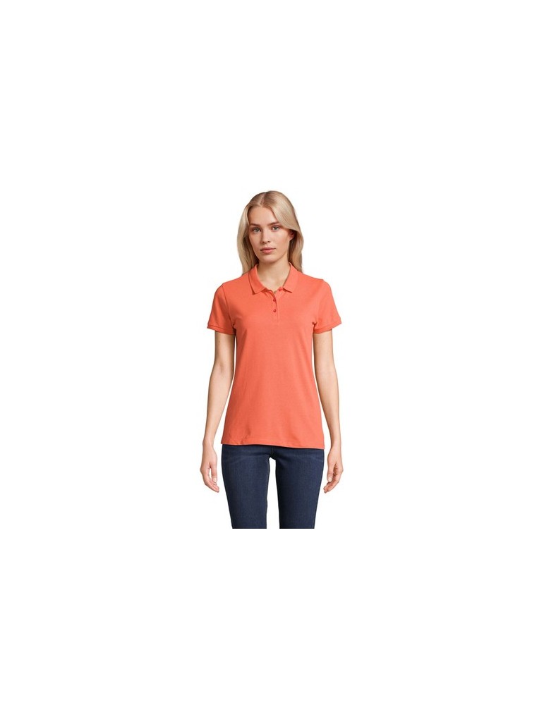 Polo Éco-responsable 170g 100% Coton Bio Personnalisé PLANET WOMEN Matières : coton biologique Taille textile : XXL Couleurs : p