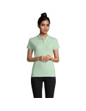 Polo Éco-responsable 170g 100% Coton Bio Personnalisé PLANET WOMEN Matières : coton biologique Taille textile : L Couleurs : ver