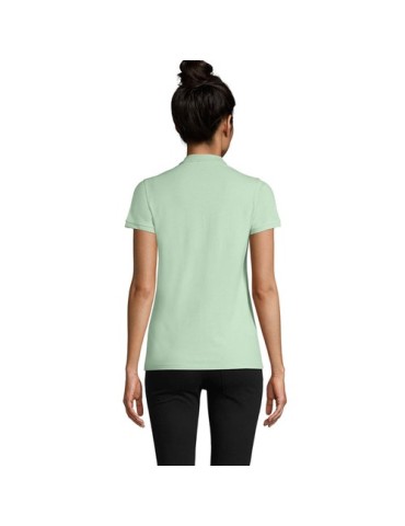 Polo Éco-responsable 170g 100% Coton Bio Personnalisé PLANET WOMEN Matières : coton biologique Taille textile : L Couleurs : ver
