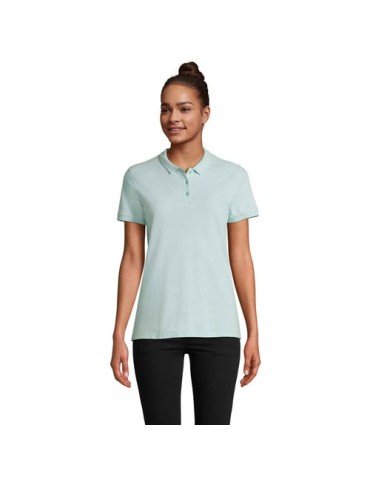 Polo Éco-responsable 170g 100% Coton Bio Personnalisé PLANET WOMEN Matières : coton biologique Taille textile : L Couleurs : ble