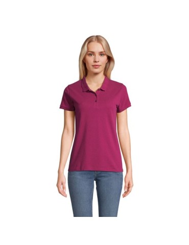 Polo Éco-responsable 170g 100% Coton Bio Personnalisé PLANET WOMEN Matières : coton biologique Taille textile : XL Couleurs : vi