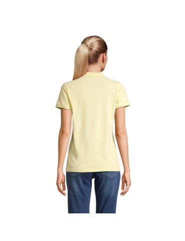 Polo Éco-responsable 170g 100% Coton Bio Personnalisé PLANET WOMEN Matières : coton biologique Taille textile : M Couleurs : jau