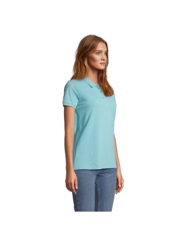 Polo Éco-responsable 170g 100% Coton Bio Personnalisé PLANET WOMEN Matières : coton biologique Taille textile : XL Couleurs : bl