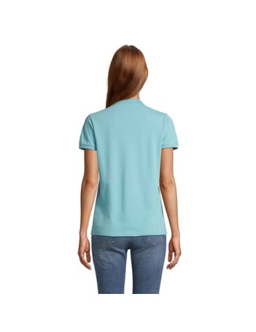 Polo Éco-responsable 170g 100% Coton Bio Personnalisé PLANET WOMEN Matières : coton biologique Taille textile : M Couleurs : ble