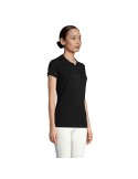 Polo Éco-responsable 170g 100% Coton Bio Personnalisé PLANET WOMEN Matières : coton biologique Taille textile : M Couleurs : noi
