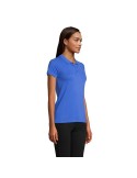 Polo Éco-responsable 170g 100% Coton Bio Personnalisé PLANET WOMEN Matières : coton biologique Taille textile : M Couleurs : ble