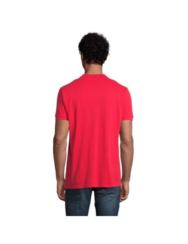Polo Éco-responsable 170g 100% Coton Bio Personnalisé PLANET MEN Matières : coton biologique Taille textile : 5XL Couleurs : rou