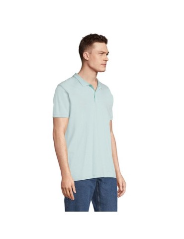 Polo Éco-responsable 170g 100% Coton Bio Personnalisé PLANET MEN Matières : coton biologique Taille textile : S Couleurs : bleu 