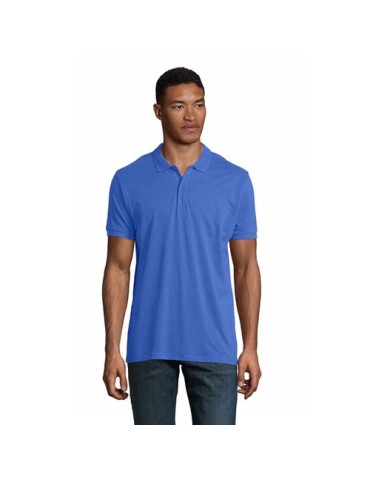 Polo Éco-responsable 170g 100% Coton Bio Personnalisé PLANET MEN Matières : coton biologique Taille textile : 4XL Couleurs : ble