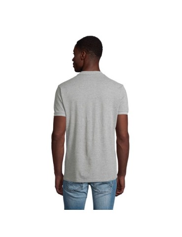 Polo Éco-responsable 170g 100% Coton Bio Personnalisé PLANET MEN Matières : coton biologique Taille textile : 4XL Couleurs : gri