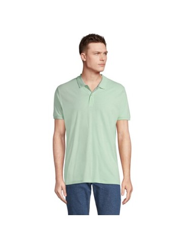 Polo Éco-responsable 170g 100% Coton Bio Personnalisé PLANET MEN Matières : coton biologique Taille textile : L Couleurs : vert 