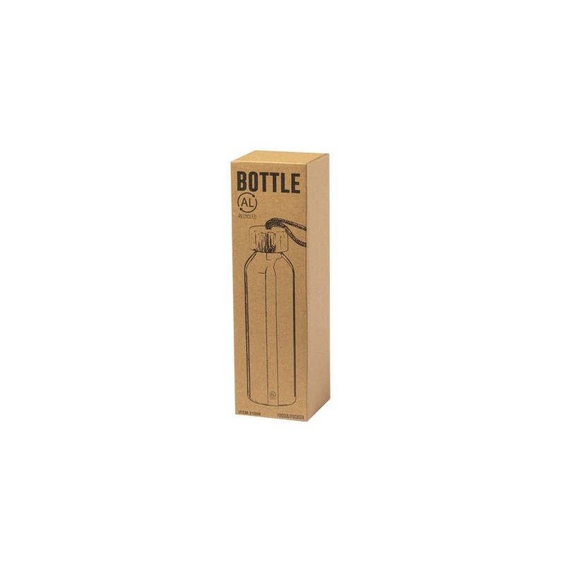 Gourde Éco-responsable Personnalisée Irvinson Matières : bambou Couleurs : jaune cadeau collaborateur premium