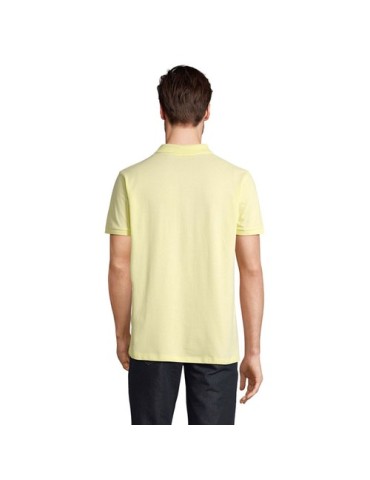 Polo Éco-responsable 170g 100% Coton Bio Personnalisé PLANET MEN Matières : coton biologique Taille textile : L Couleurs : jaune