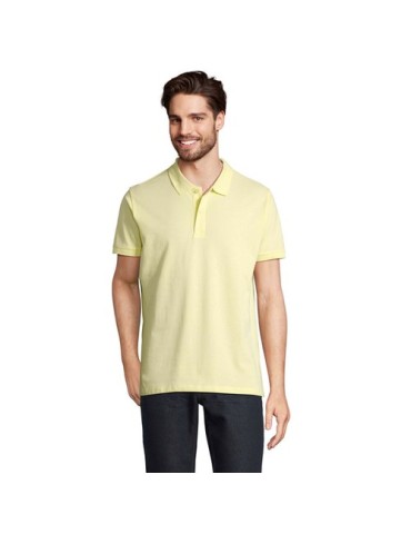 Polo Éco-responsable 170g 100% Coton Bio Personnalisé PLANET MEN Matières : coton biologique Taille textile : XXL Couleurs : jau