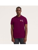 Polo Éco-responsable 170g 100% Coton Bio Personnalisé PLANET MEN Matières : coton biologique Taille textile : XL Couleurs : viol