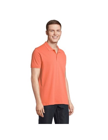 Polo Éco-responsable 170g 100% Coton Bio Personnalisé PLANET MEN Matières : coton biologique Taille textile : 3XL Couleurs : pop