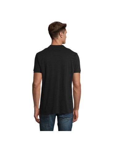 Polo Éco-responsable 170g 100% Coton Bio Personnalisé PLANET MEN Matières : coton biologique Taille textile : S Couleurs : noir 