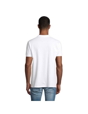 Polo Éco-responsable 170g 100% Coton Bio Personnalisé PLANET MEN Matières : coton biologique Taille textile : L Couleurs : blanc