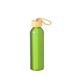 Gourde Éco-responsable Personnalisée Irvinson Matières : bambou Couleurs : bleu cadeau affaires élégant