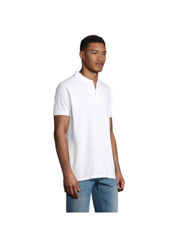 Polo Éco-responsable 170g 100% Coton Bio Personnalisé PLANET MEN Matières : coton biologique Taille textile : 5XL Couleurs : bla