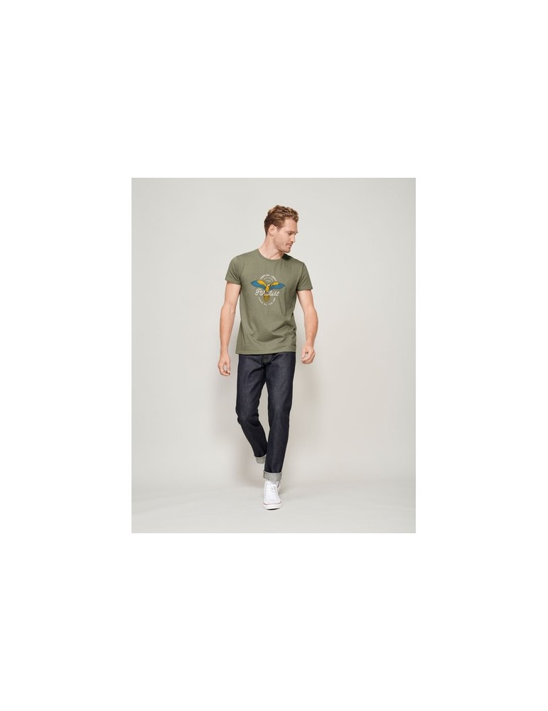 T-shirt Éco-responsable Personnalisé 175g en Coton Bio - PIONEER MEN Matières : coton biologique Taille textile : XS Couleurs : 