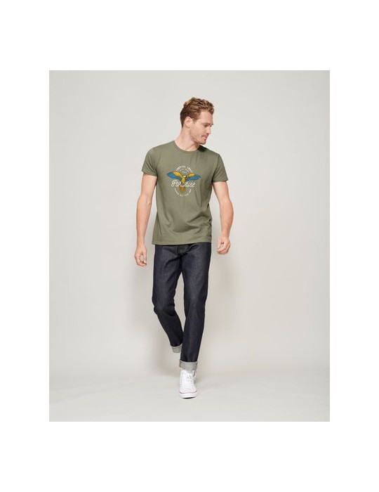 T-shirt Éco-responsable Personnalisé 175g en Coton Bio - PIONEER MEN Matières : coton biologique Taille textile : XS Couleurs : 