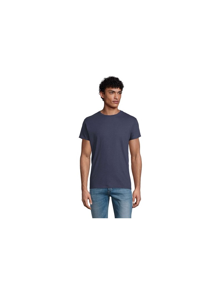 T-shirt Éco-responsable 140g Personnalisé - EPIC UNI Matières : coton biologique Taille textile : 3XL Couleurs : french navy obj