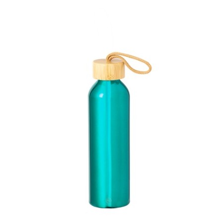 Gourde Éco-responsable Personnalisée Irvinson Matières : bambou Couleurs : rouge accessoire événementiel unique