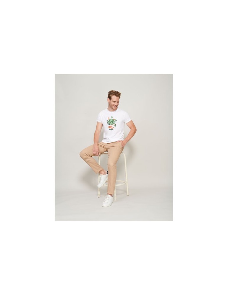 T-shirt Éco-responsable 140g Personnalisé - EPIC UNI Matières : coton biologique Taille textile : 3XL Couleurs : noir profond ob