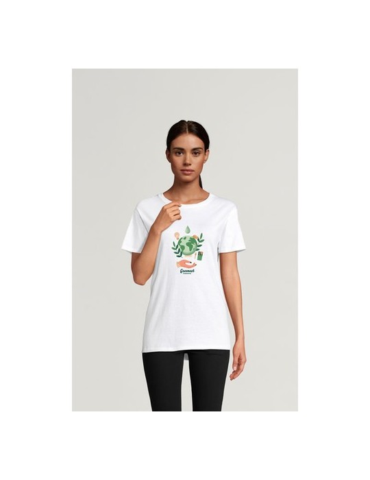 T-shirt Éco-responsable 140g Personnalisé - EPIC UNI Matières : coton biologique Taille textile : 3XL Couleurs : rouge livraison